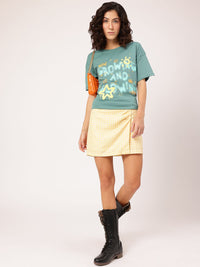 DressBerry Limitless Love Printed Drop-Shoulder T-shirt