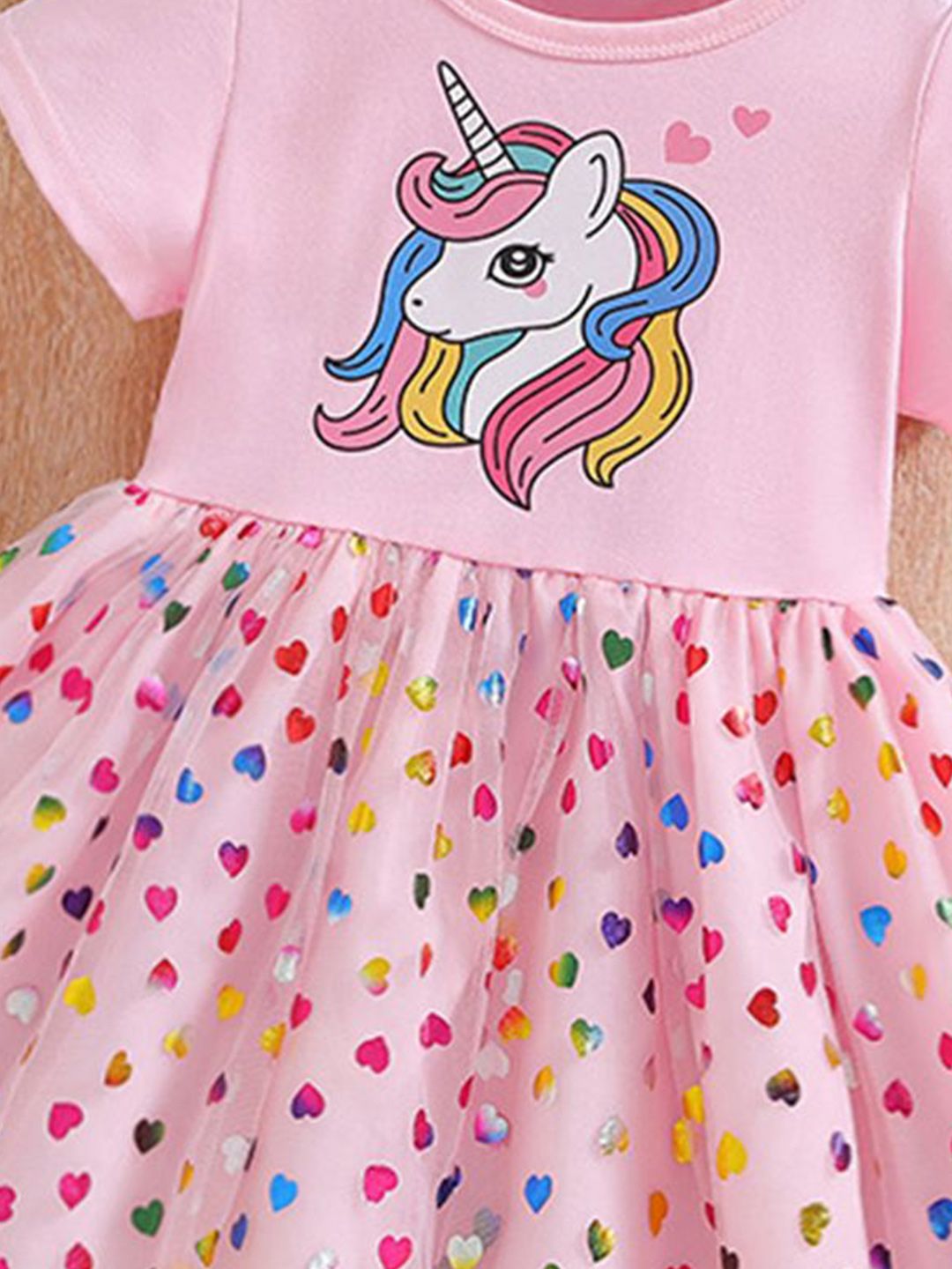 YK Print Fit & Flare Dress