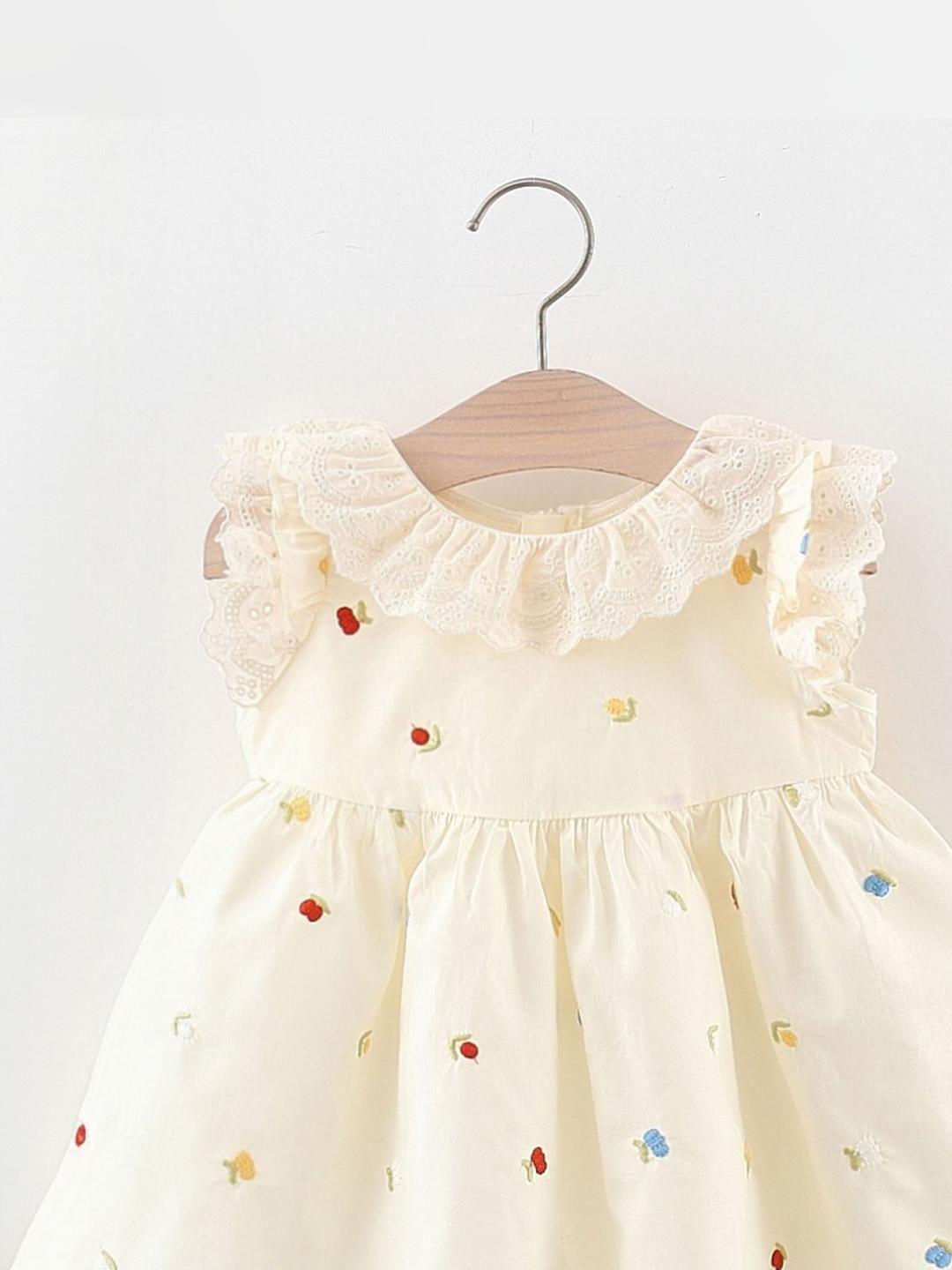 YK Floral Fit & Flare Dress