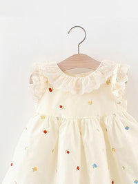 YK Floral Fit & Flare Dress