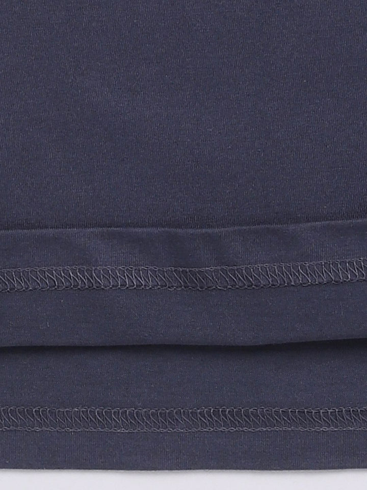 Happy Faces Kids Boys Typography Printed Pure Cotton T-Shirt