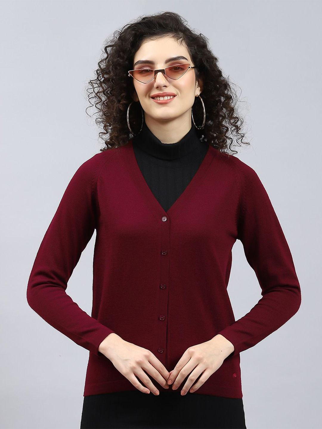 Monte Carlo Women Woollen Cardigan