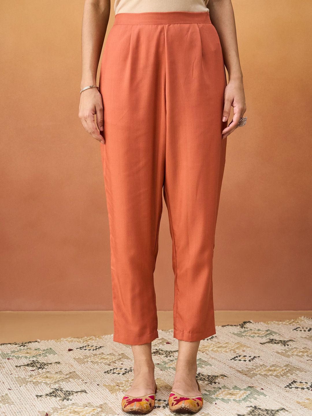 KALINI Women Ethnic Motifs Embroidered Regular Sequinned Kurta with Trousers & With Dupatta