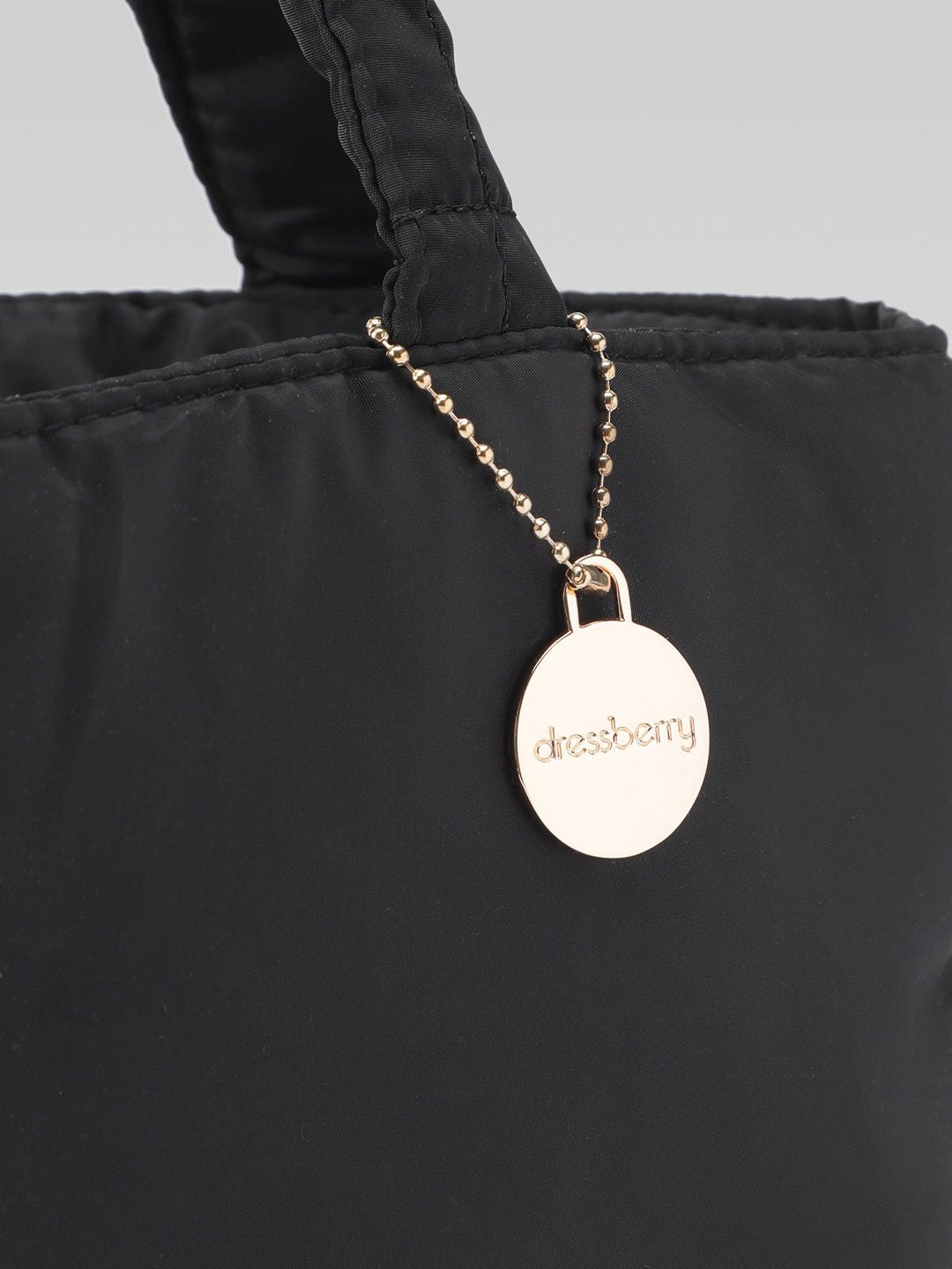 DressBerry Shopper Shoulder Bag with Quilted Detail