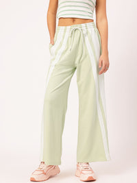 DressBerry Women Side Striped Track Pants