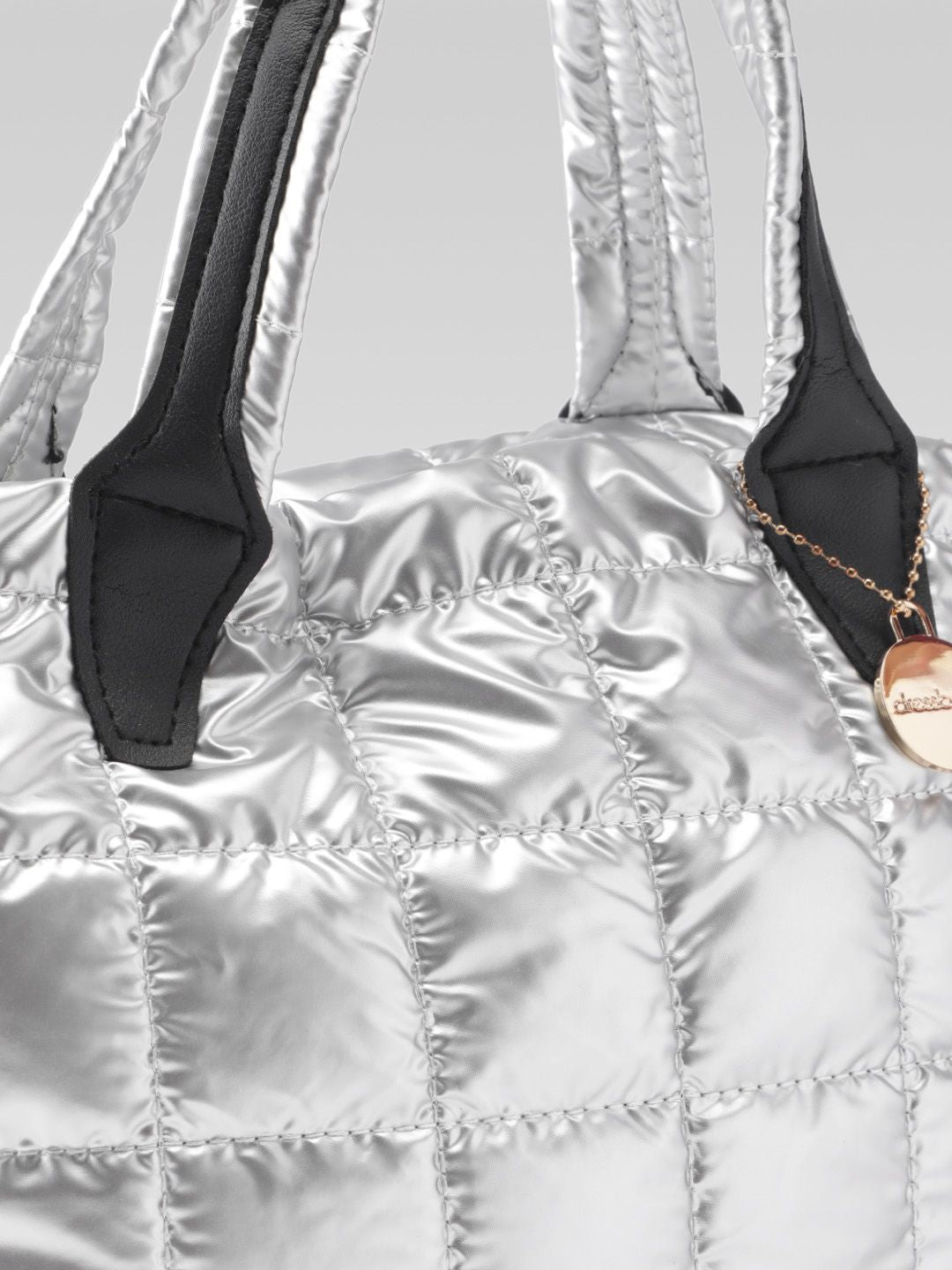 DressBerry Quilted Shopper Handheld Bag