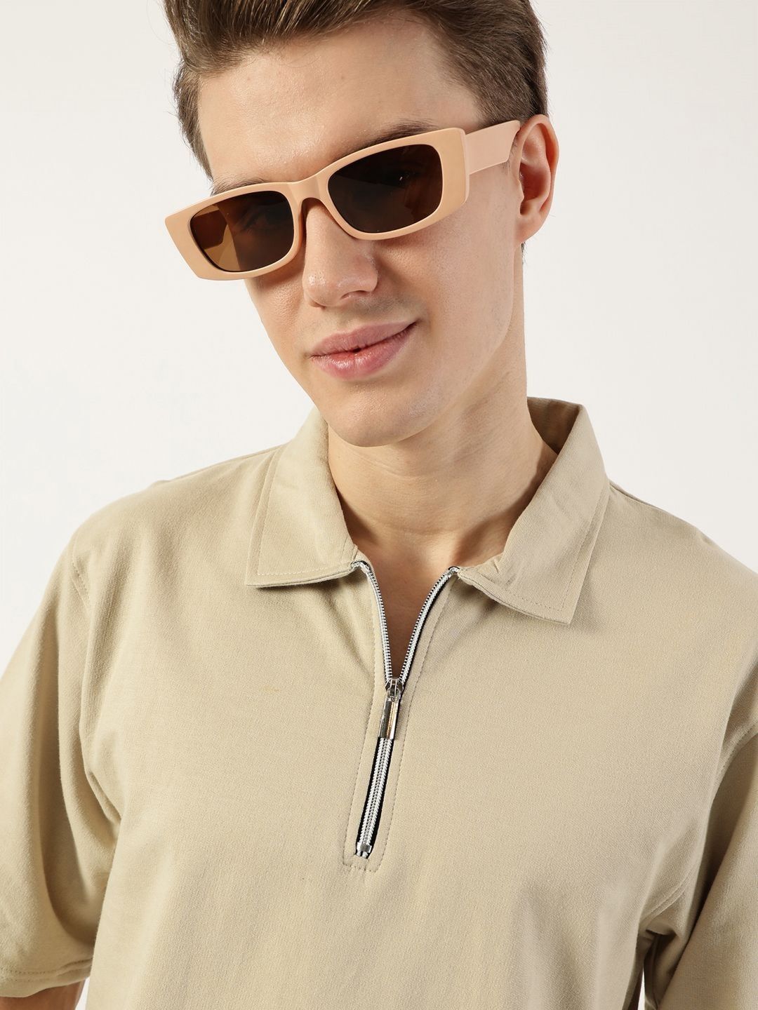 Thomas Scott Men Polo Collar Bio Finish T-shirt