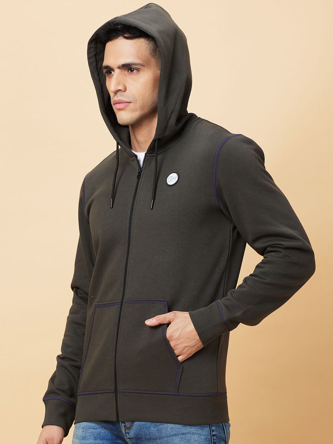 Being Human Men Cotton Hooded Neck Sweatshirts