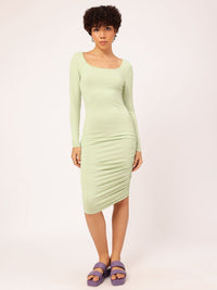 DressBerry Ruched Rebel Bodycon Midi Dress