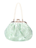 Lino Perros Floral Embroidered Party Purse