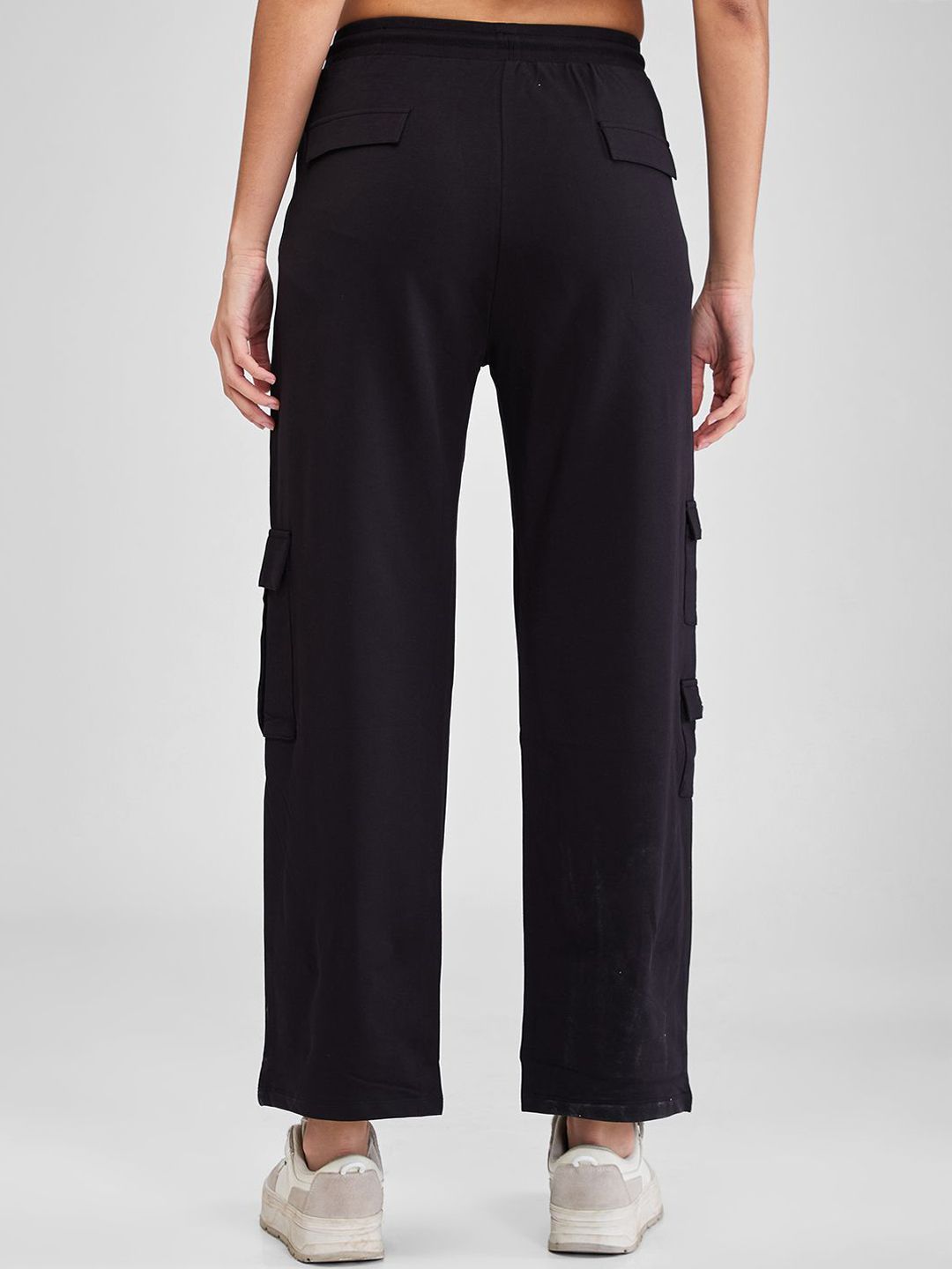 SPYKAR Women Regular Fit Mid Rise Track Pants