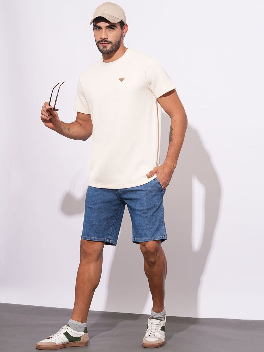 Being Human Men Denim Shorts