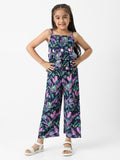 Nauti Nati Girls Printed Top with Palazzos