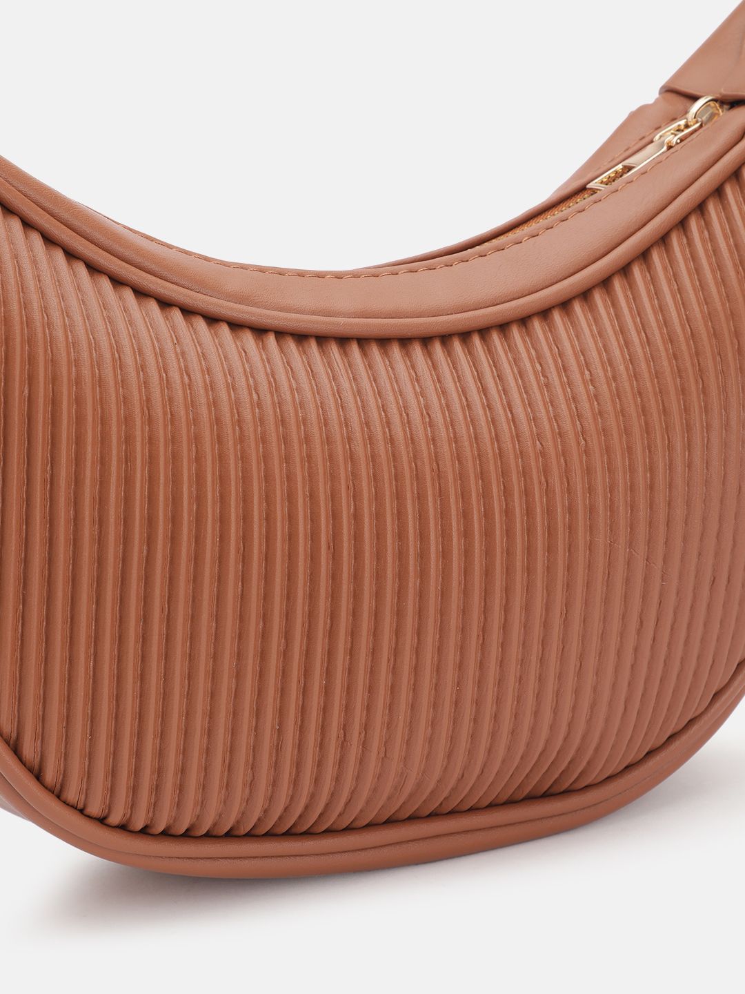 DressBerry Quilted Structured Shoulder Bag