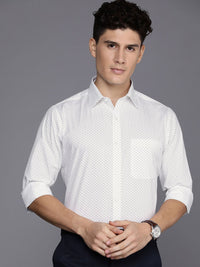 Raymond Pure Cotton Slim Fit Printed Formal Shirt