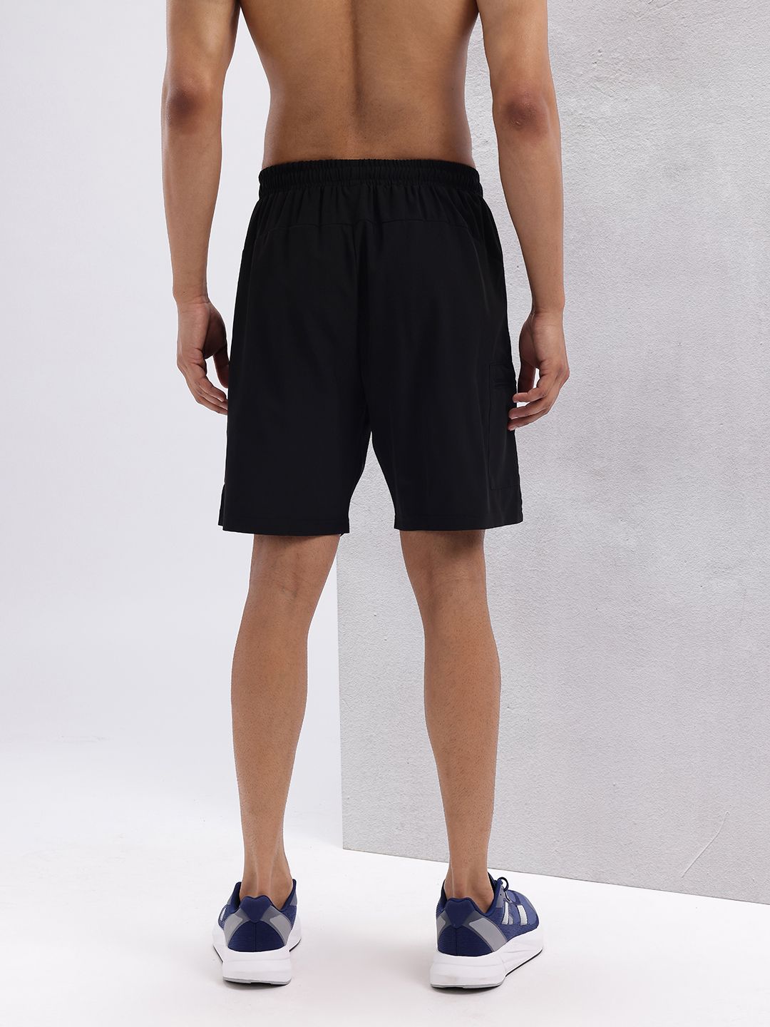 HRX by Hrithik Roshan Men Brand Logo Print Detail Mid-Rise Training Shorts