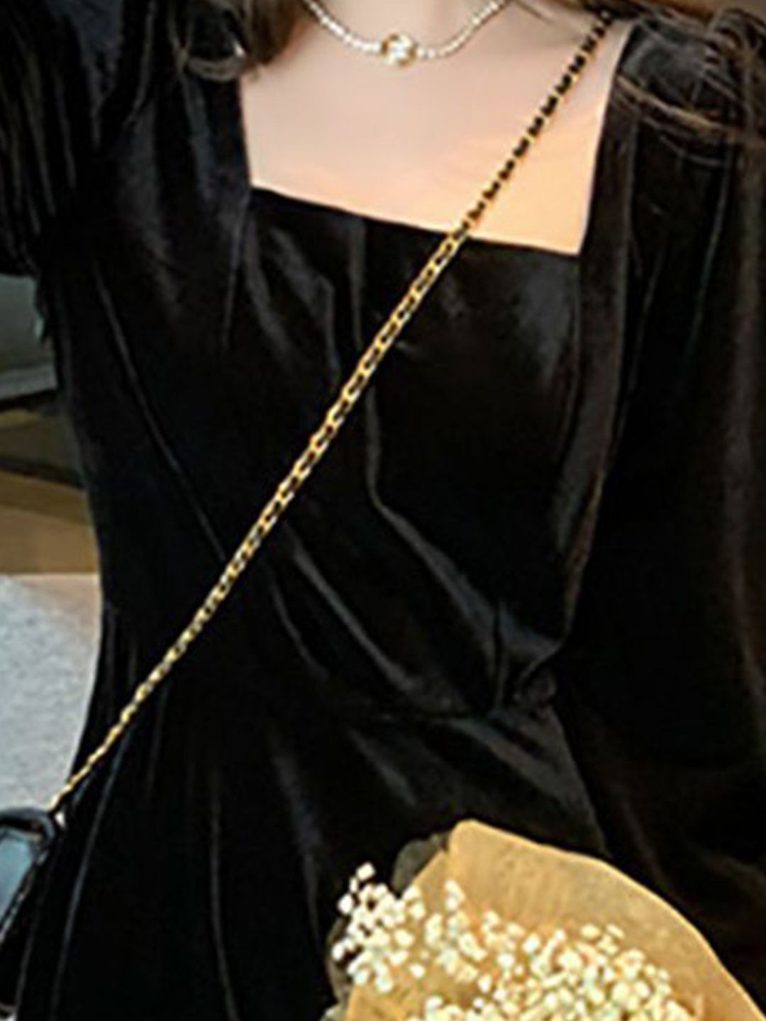 DressBerry Bell Sleeve Maxi Dress