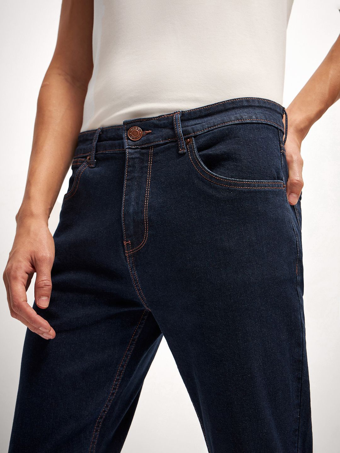 THE BEAR HOUSE Men Slim Fit Stretchable Jeans