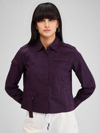 SPYKAR Women Spread Collar Solid Pure Cotton Casual Shirt