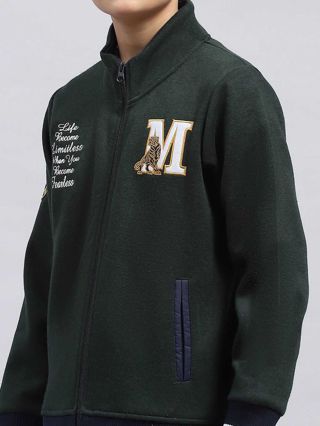 Monte Carlo Kids Boys Embroidered Sweatshirt