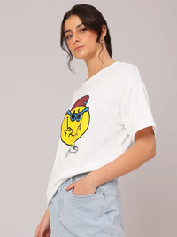 DressBerry Dreamy Doodle Relax Longline Tee
