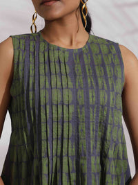 trueBrowns Geometric Printed Pure Cotton Top With Skirts