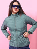 Tokyo Talkies Women Solid Puffer Jacket