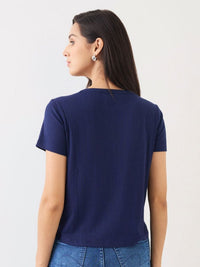 SPYKAR Women Pockets T-shirt