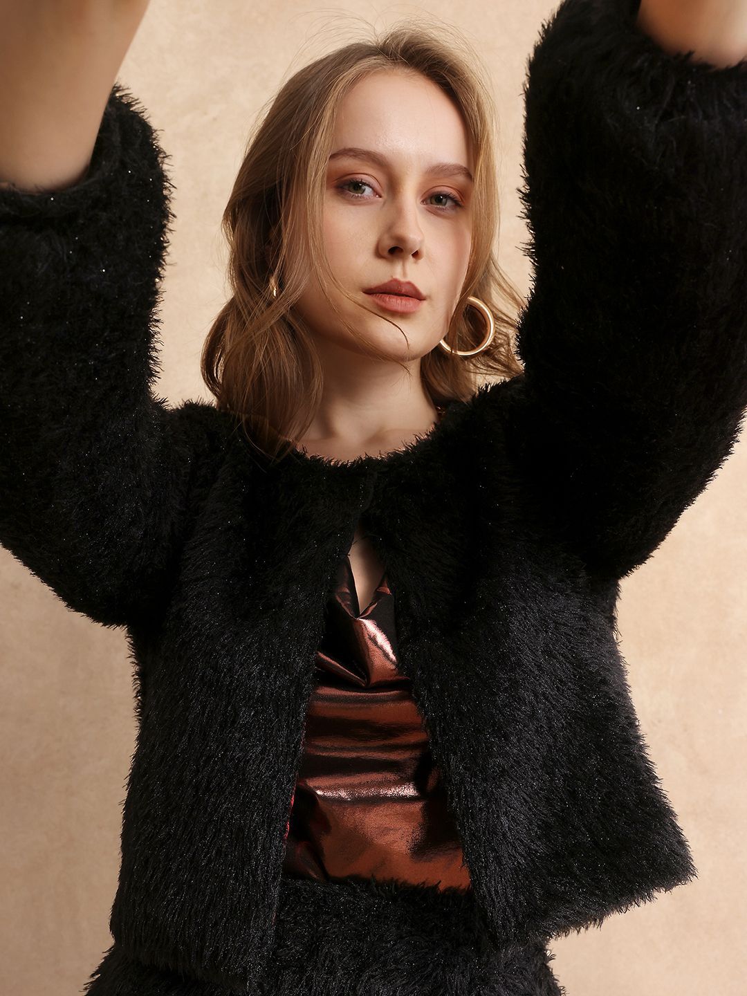 RAREISM Fit & Flare Mini Dress With Jacket