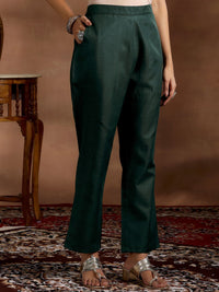 Libas Notched Neck Straight Kurta with Trousers & Dupatta