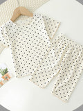 YK Girls Printed T-shirt with Trousers
