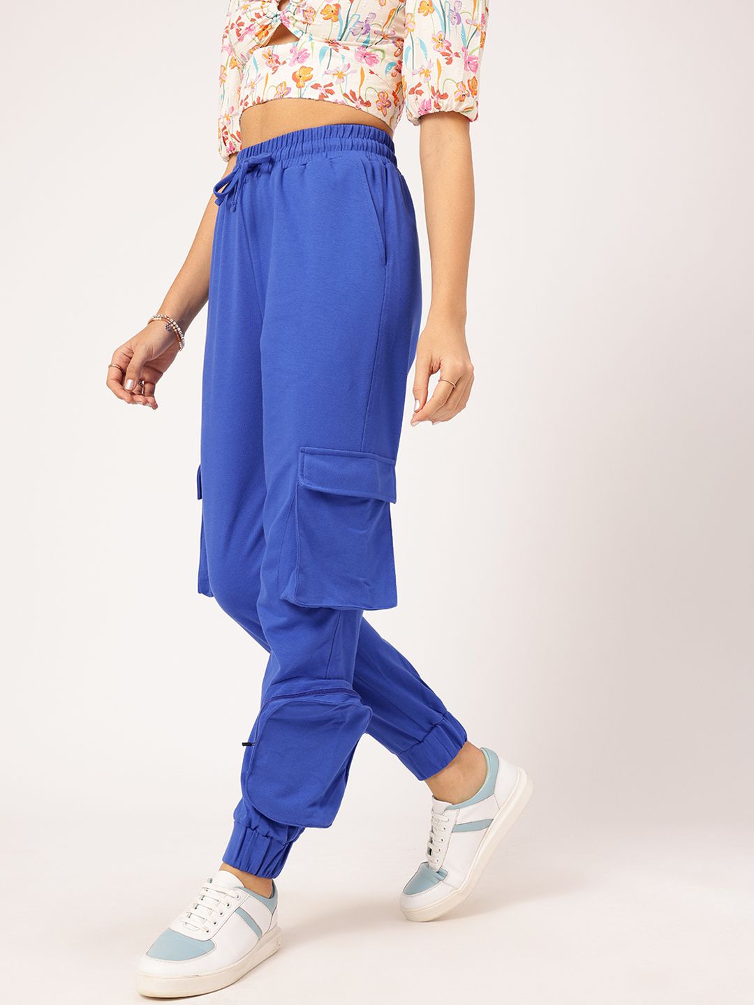 DressBerry Women Urban Utility Cargo Style Joggers