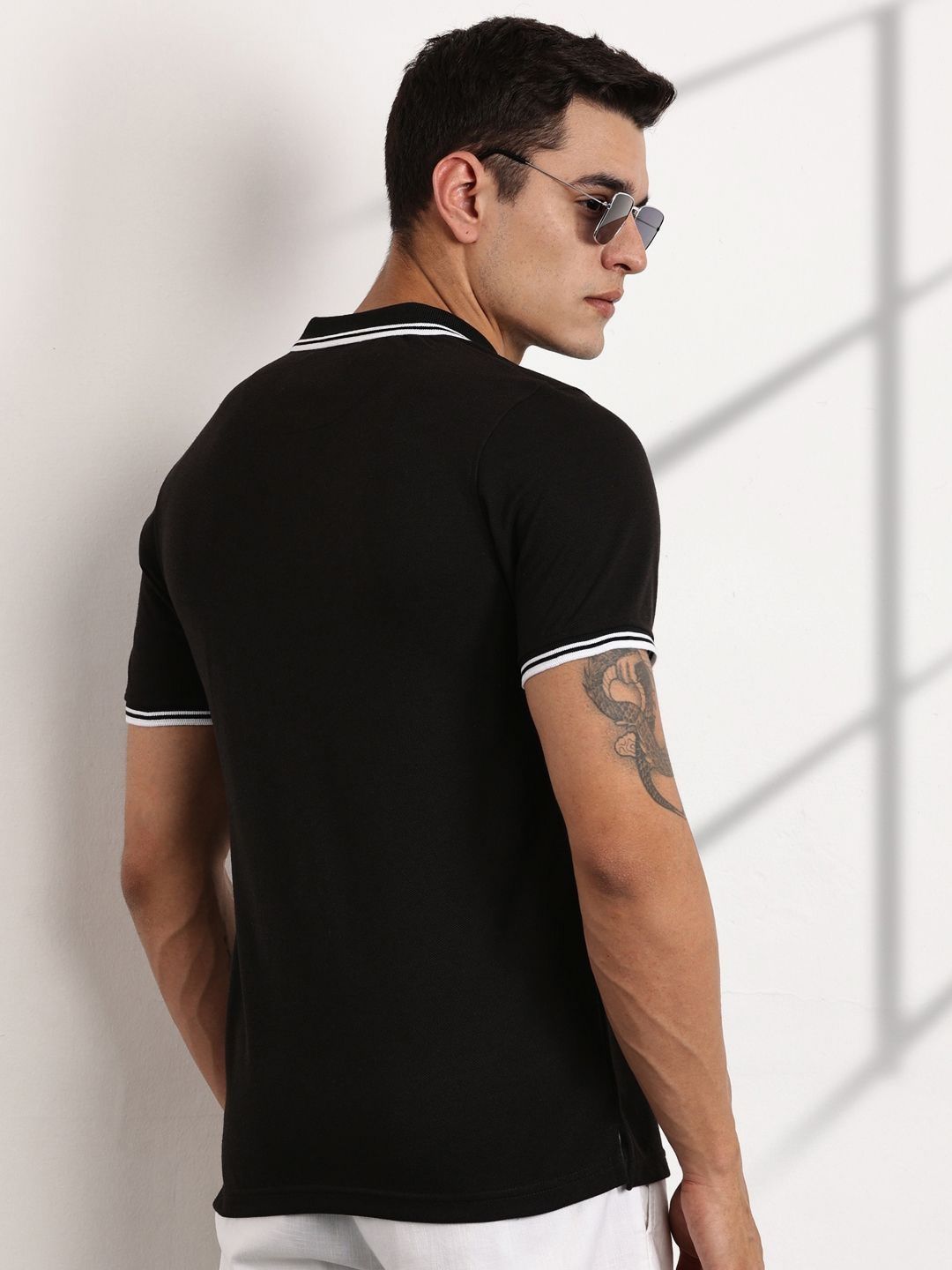 Thomas Scott Men Polo Collar T-shirt