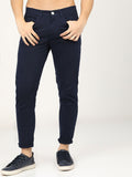HIGHLANDER Men Solid Slim Fit Mid-Rise Chinos Trousers