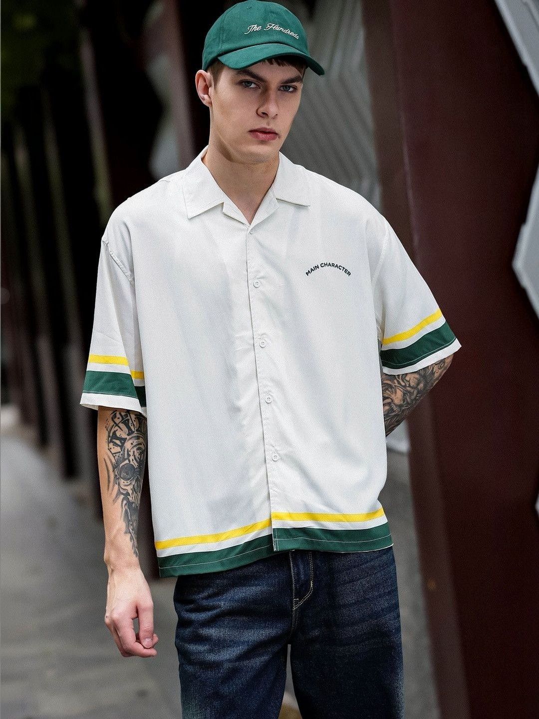 Eszett Men Colourblocked Casual Shirt