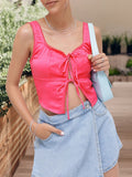 DressBerry Femme Chic Bow Front Top