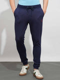 Being Human Men Slim Fit Pure Cotton Mid Rise Jogger
