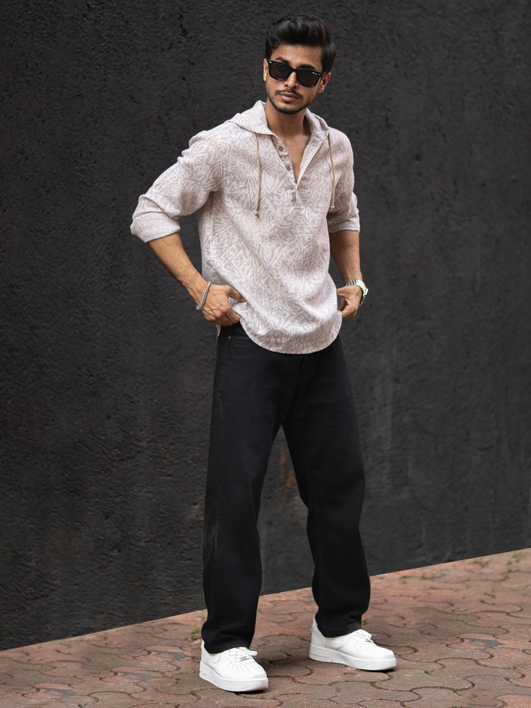 Powerlook Men Floral Opaque Printed Casual Shirt