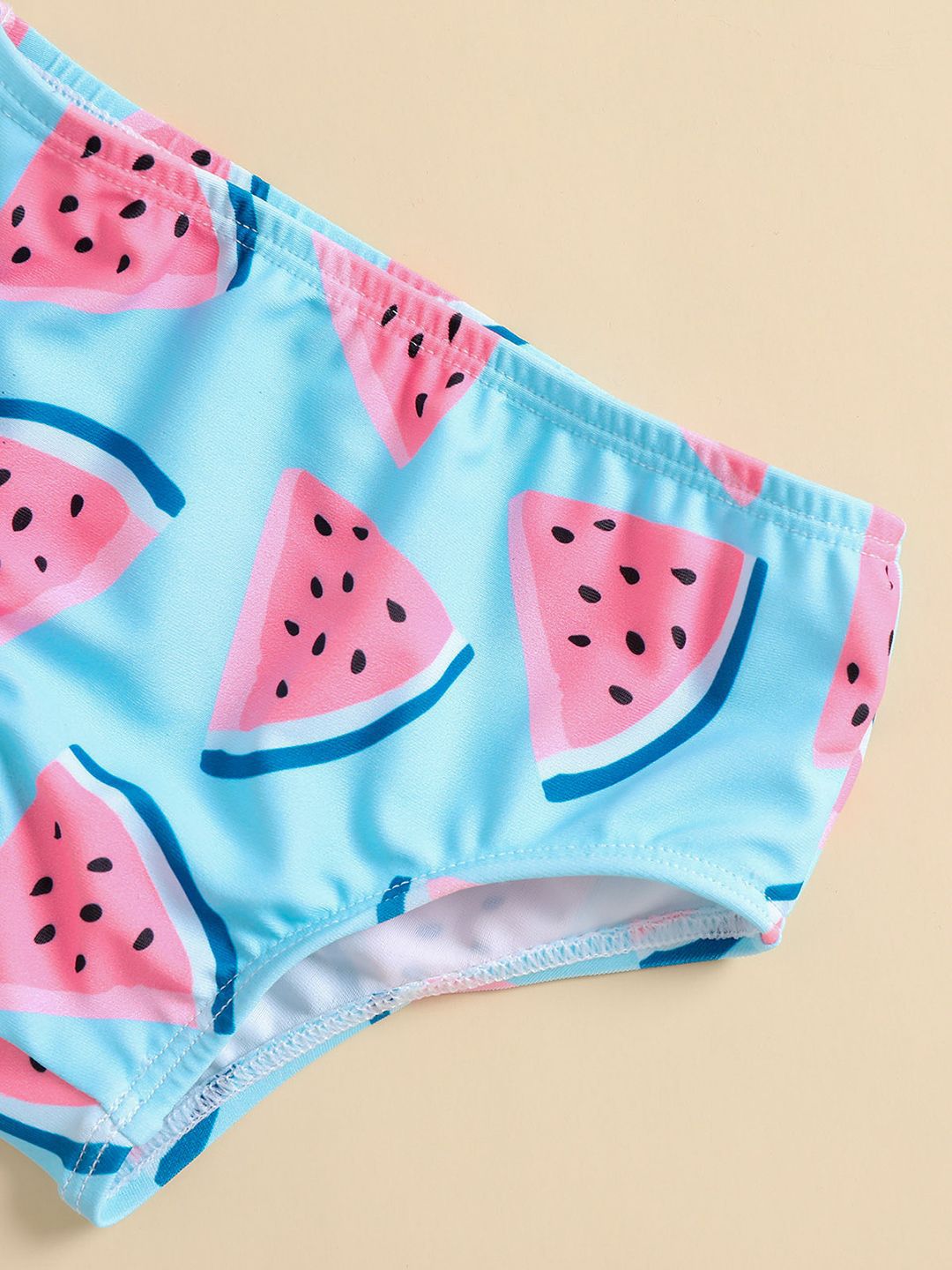 YK Girls Printed Swimset