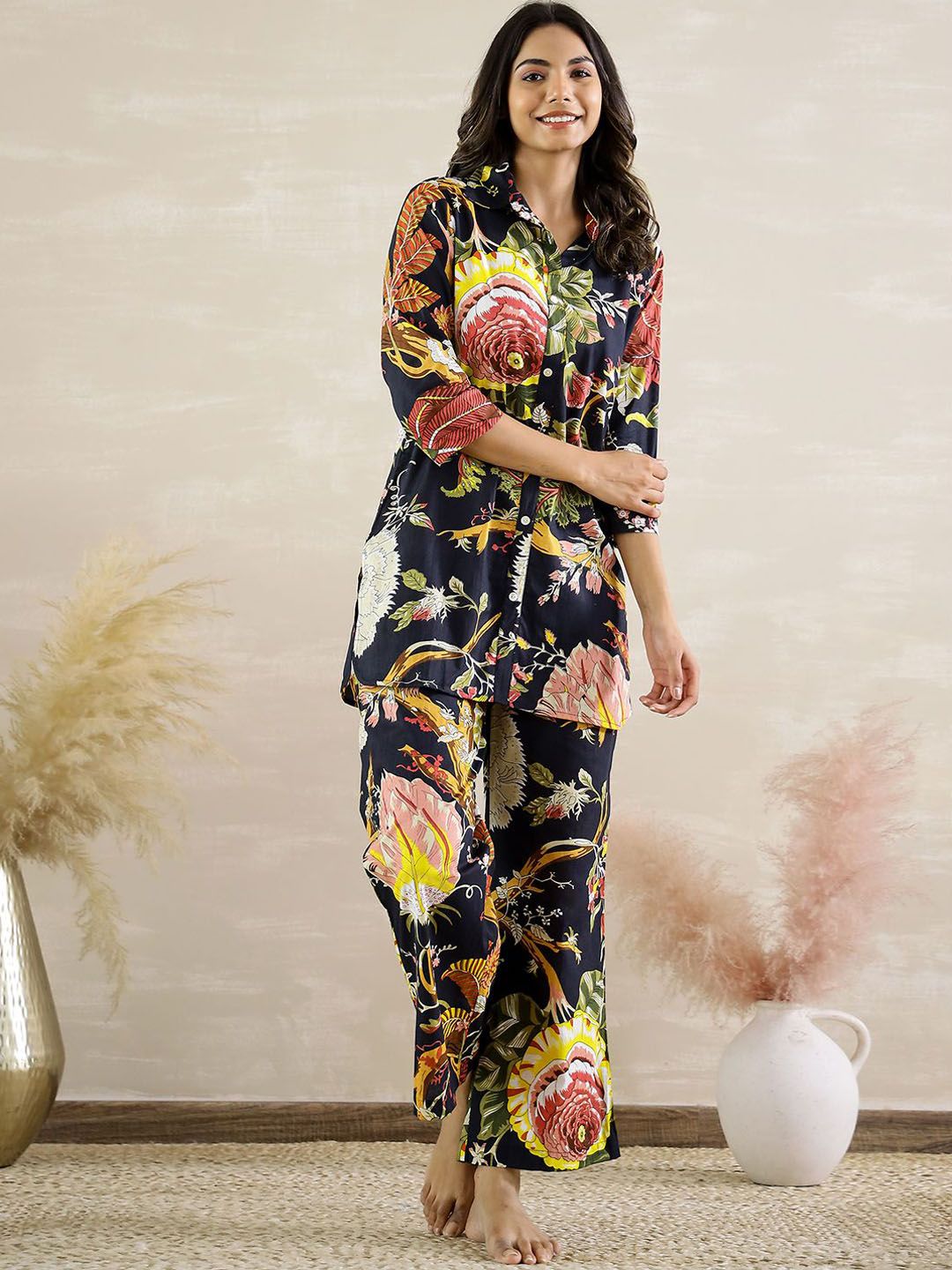 Mamicha Women Botanic Symphony Ready-to-Wear Coord Set