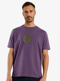 RARE RABBIT Men Typography Printed Round Neck Cotton T-shirt