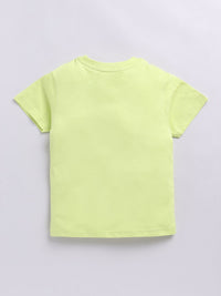 Happy Faces Kids Boys Conversational Printed Pure Cotton T-Shirt