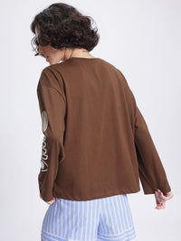 DressBerry Printed Relaxed Fit T-shirt