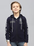 Monte Carlo Kids Boys Printed Hooded Sweatshirt