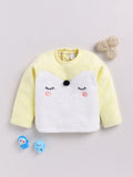 Moms Love Infant Girls Embroidered Pure Cotton Sweatshirt