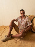 DENNISON Men Smart Block Printed Casual Shirt