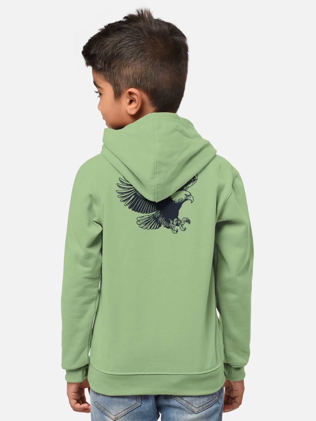 HELLCAT Boys Printed Hooded T-shirt With Jogger