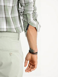 RARE RABBIT Men Comfort Opaque Checked Casual Shirt