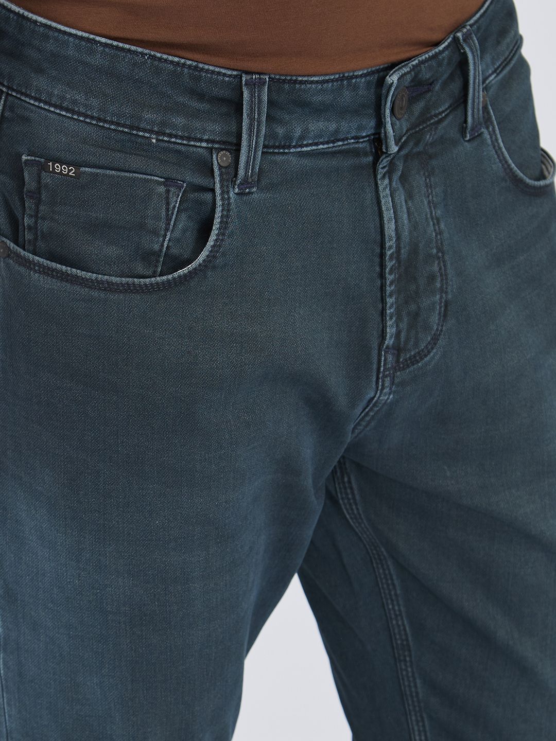 SPYKAR Men Skinny Fit Low-Rise Light Fade Stretchable Jeans