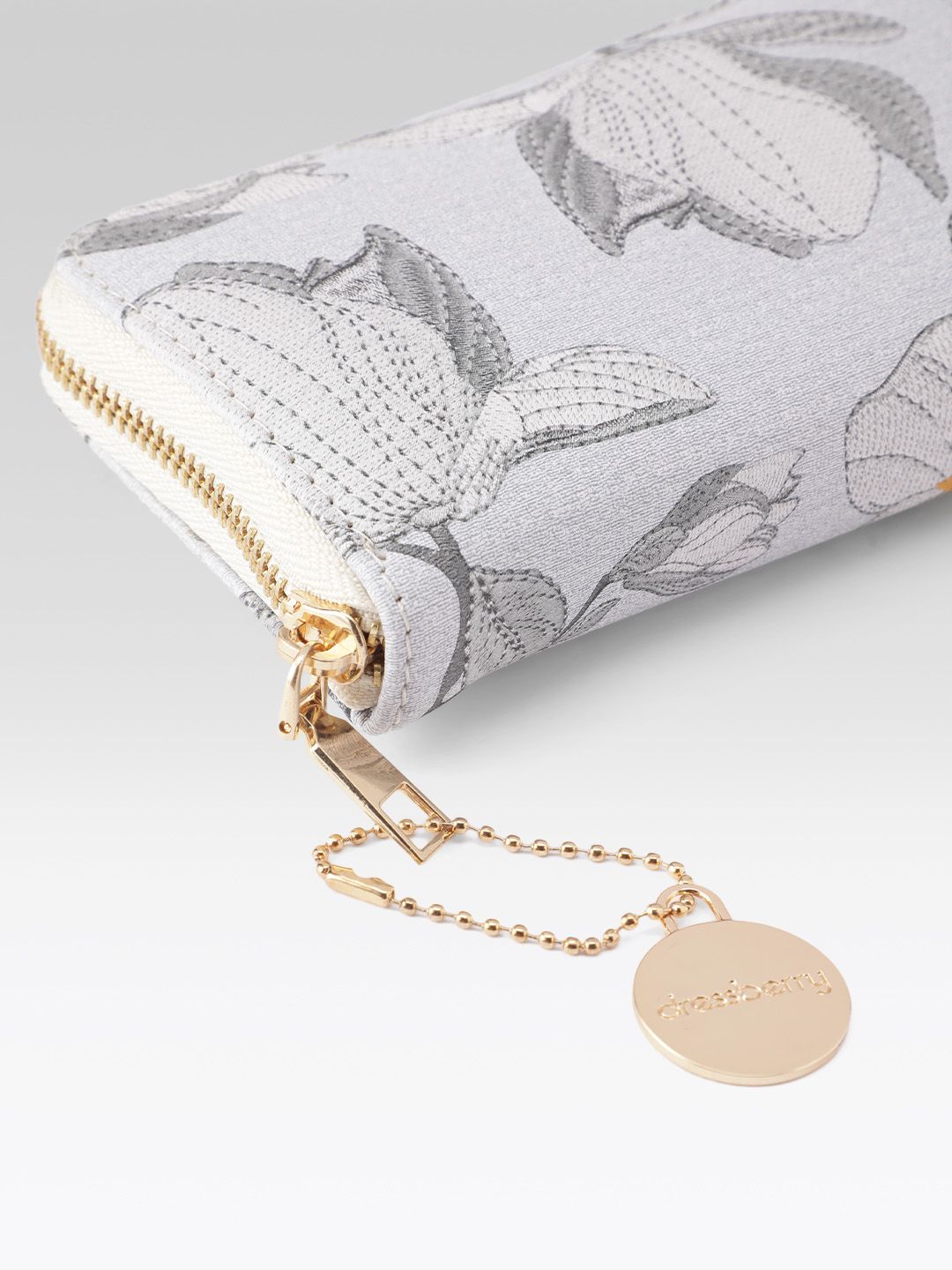 DressBerry Women Floral Printed Zip Around Wallet